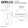 Миниатюра фото подвесной светильник светодиодный citilux swing cl247022 | 220svet.ru